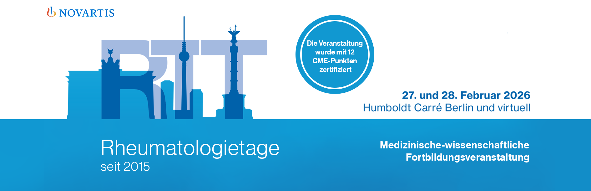 Rheumatologietage Header mit CME Rheumatologietage Header mit CME